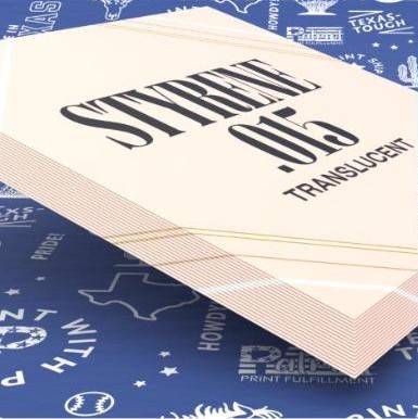.015 translucent styrene